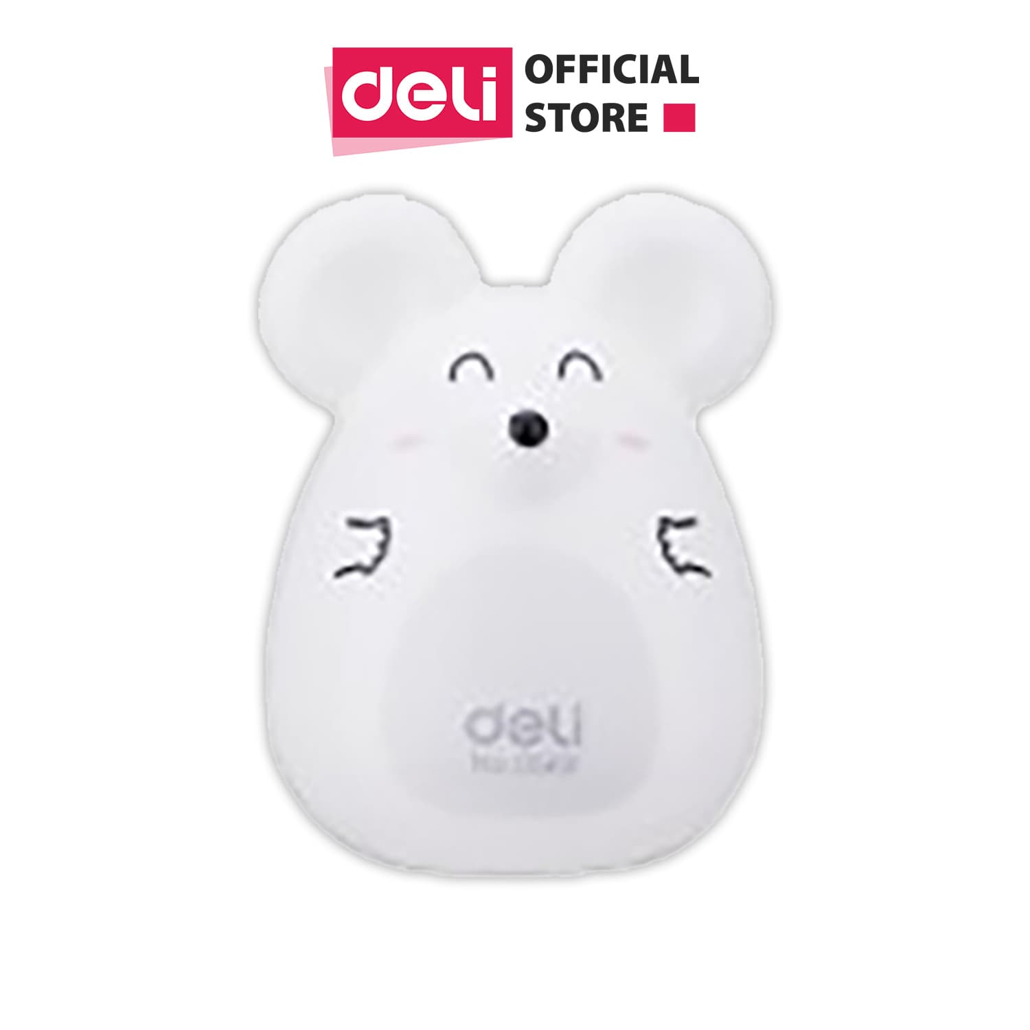 Gọt chì mini Deli Hình chú chuột TrắngXanh dươngHồng 1 chiếc 569 569 TR