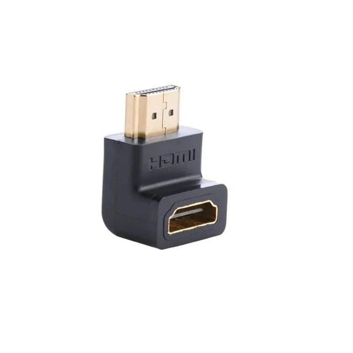 Đầu nối HDMI vuông góc 90 độ hướng xuống màu đen Ugreen GK20109