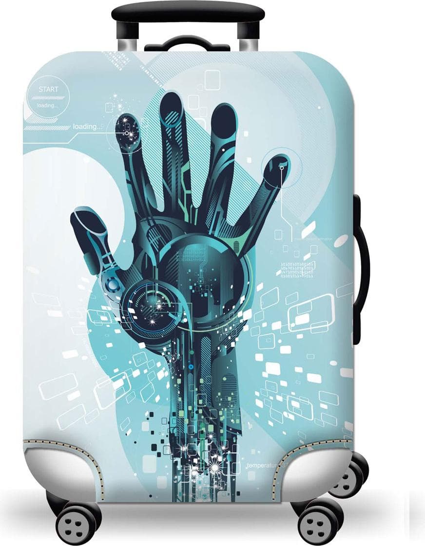 Túi bọc bảo vệ vali Áo vỏ bọc vali Hand Digital Size M