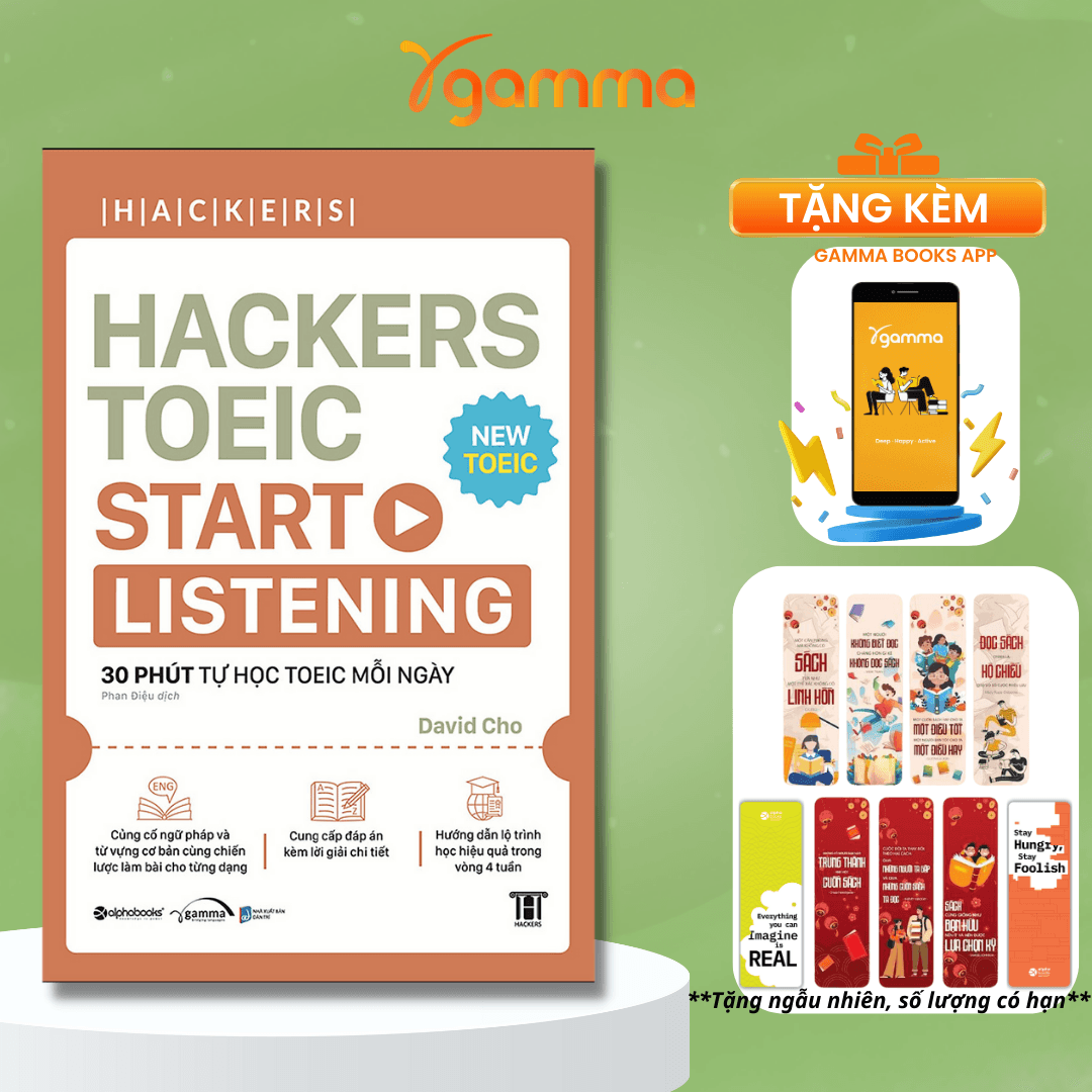 Sách Hackers TOEIC Start Listening