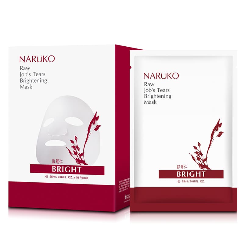 Naruko Y di nhân đo sang da mơi Măt na se trăng sang da hôp 10 miêng Raw Jobs Tears Brightening Mask