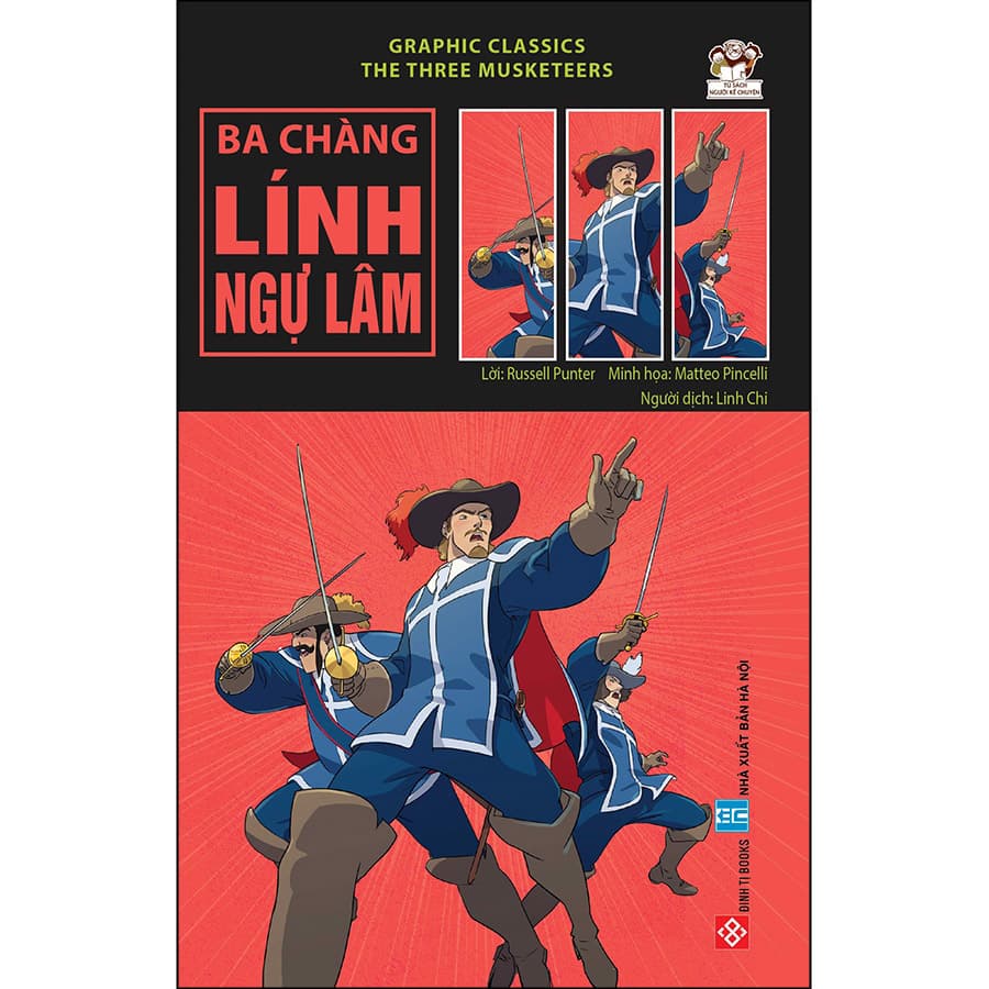 Sách Graphic Classics The Three Musketeers Ba Chàng Lính Ngự Lâm