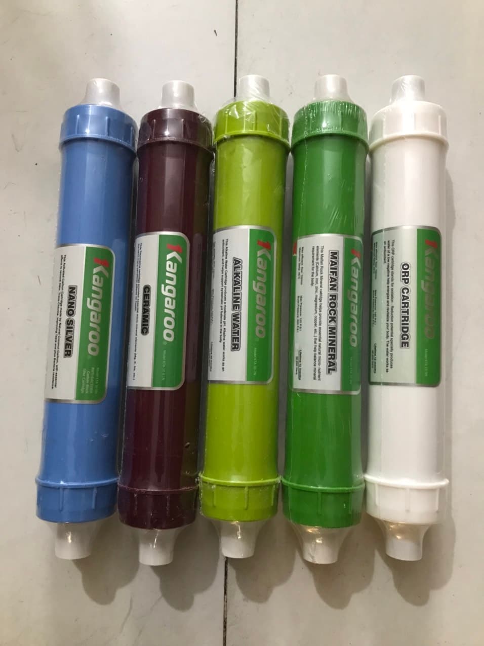 Combo 5 lõi lọc 5 6 7 8 9 Kangaroo Dùng thay thế cho máy lọc RO