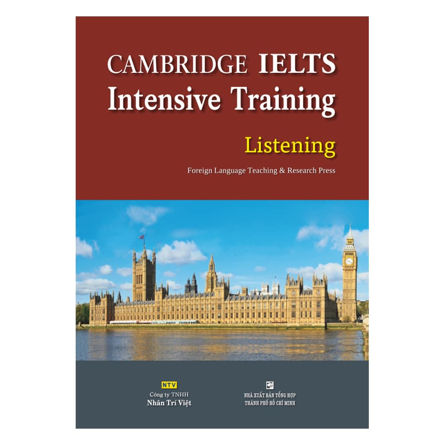 Sách Cambridge Ielts Intensive Training Listening Kèm file MP3