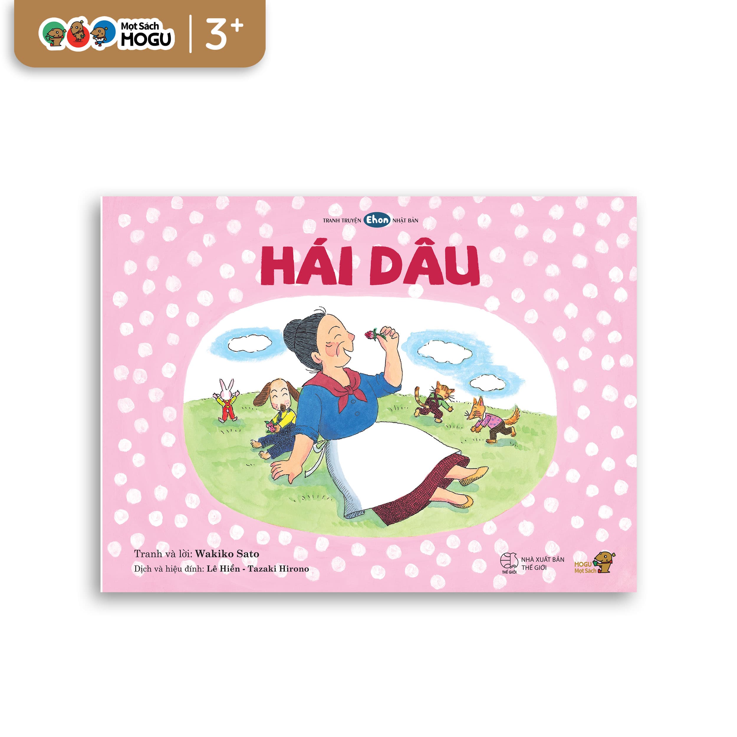 Truyện Ehon bé 3 4 5 tuổi Hái dâu