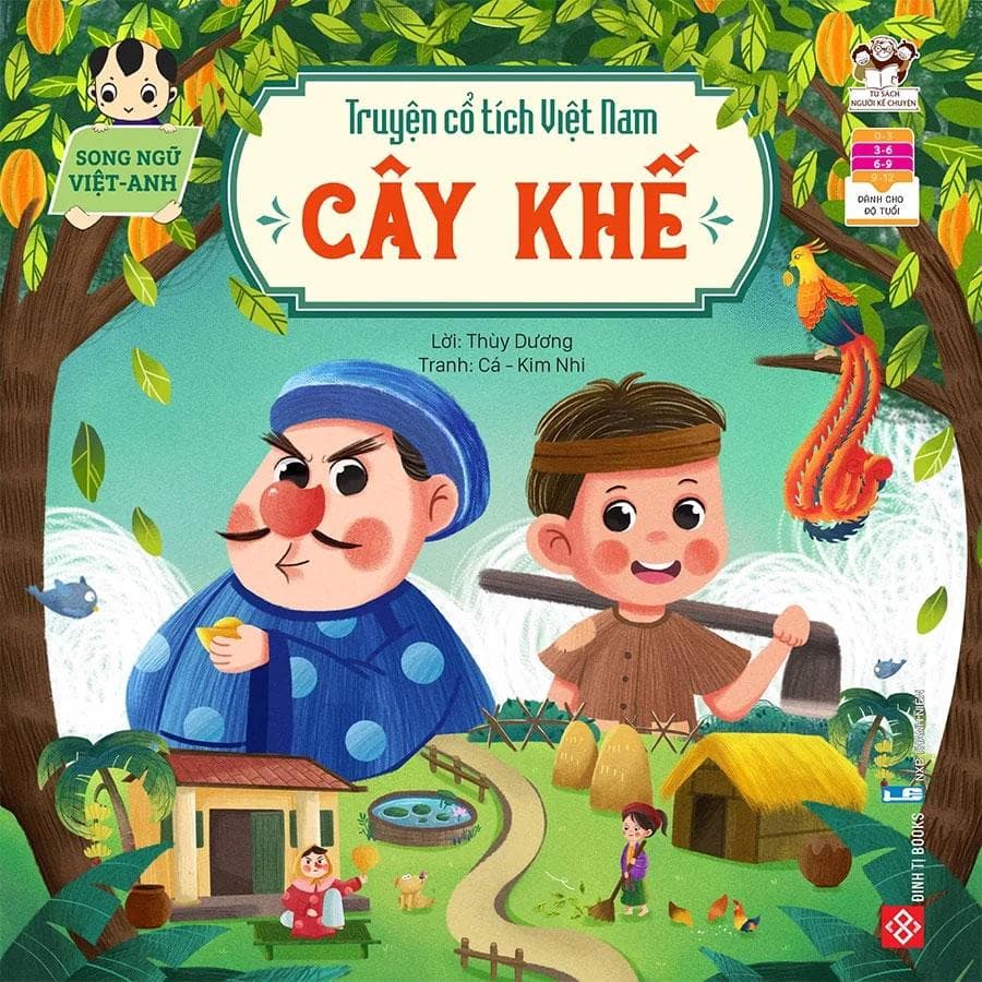 Truyện Cổ Tích Việt Nam Cây Khế Song ngữ Việt Anh