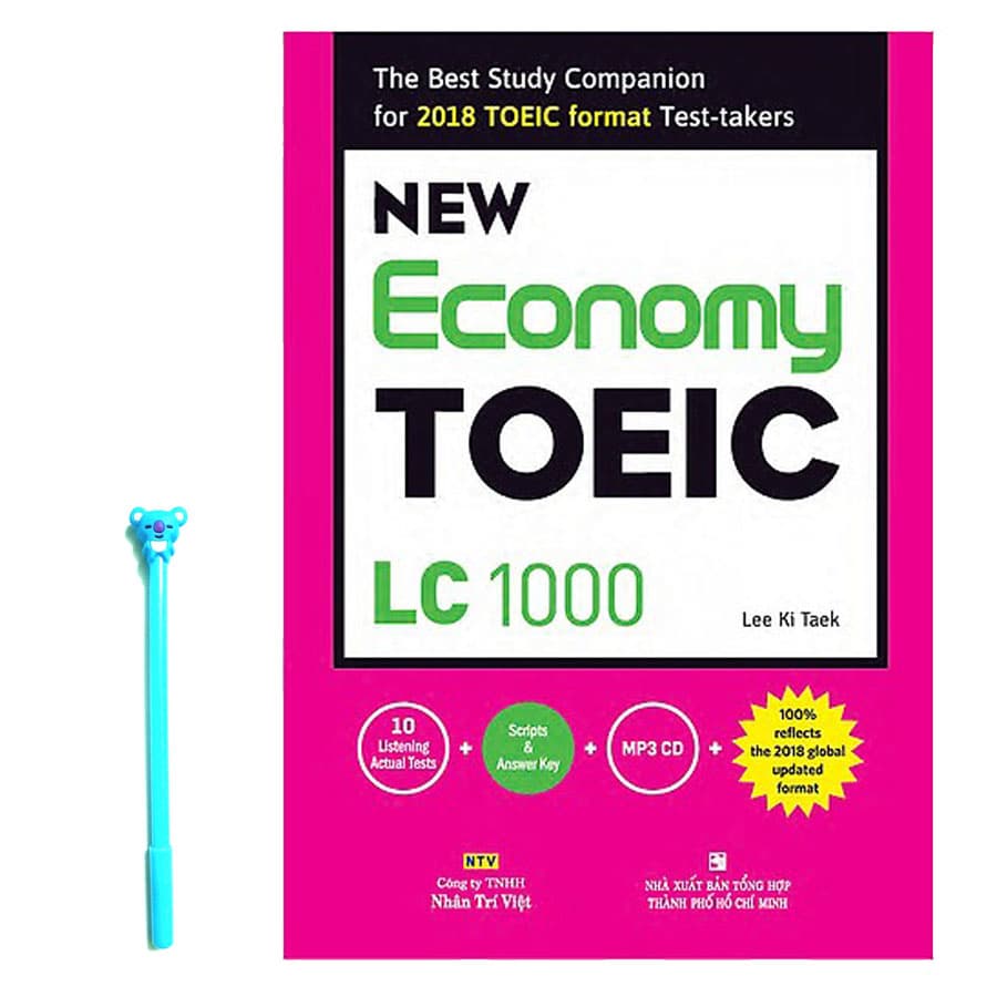 Sách Economy Toeic Lc 1000 Kèm 1 Đĩa Mp3 Tặng Kèm Bút