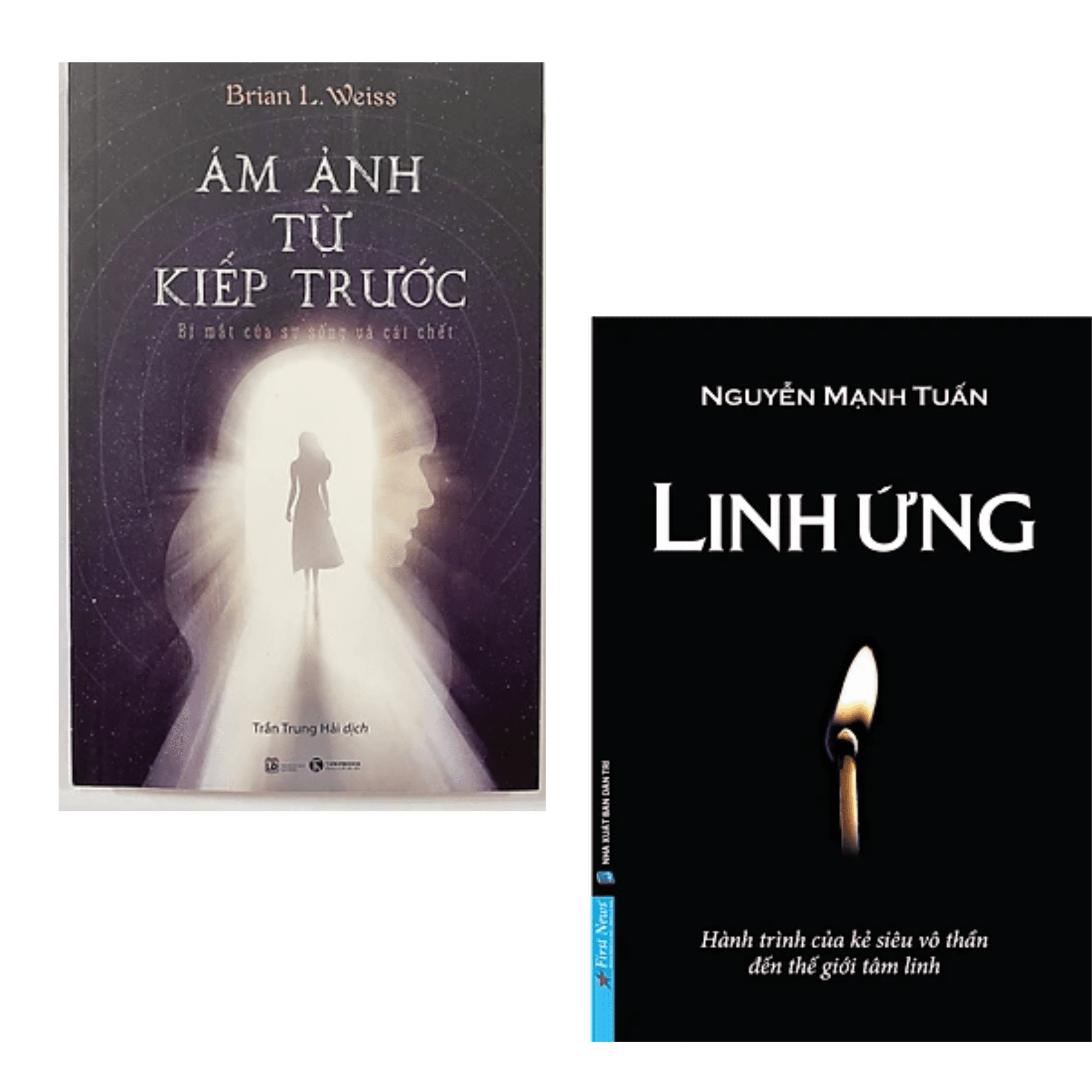 Combo 2 cuốn sách Tôn Giáo Tâm Linh Linh Ứng Hành Trình Của Kẻ Siêu Vô Thần Đến Thế Giới Tâm Linh Ám Ảnh Từ Kiếp Trước Bí Mật Của Sự Sống Và Cái Chết Tái Bản 2020
