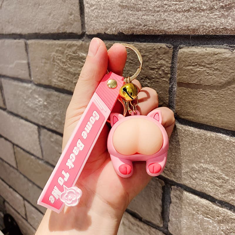 Móc Khóa Mông MoChi Animal Cute Heo