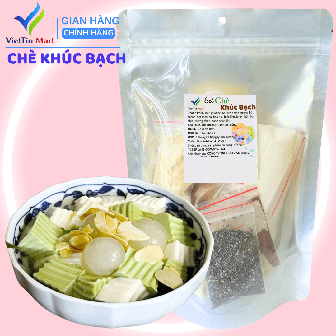 Set Chè Khúc Bạch Viettin Mart 500G