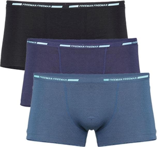 Combo 3 Quần Lót Boxer Nam Freeman 6517 CB3 Size L