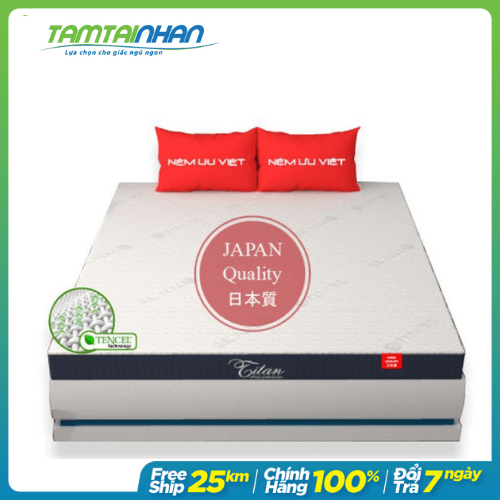 Nệm Cao Su Nhân Tạo Titanmillennium Ưu Việt 160 x 200 9cm