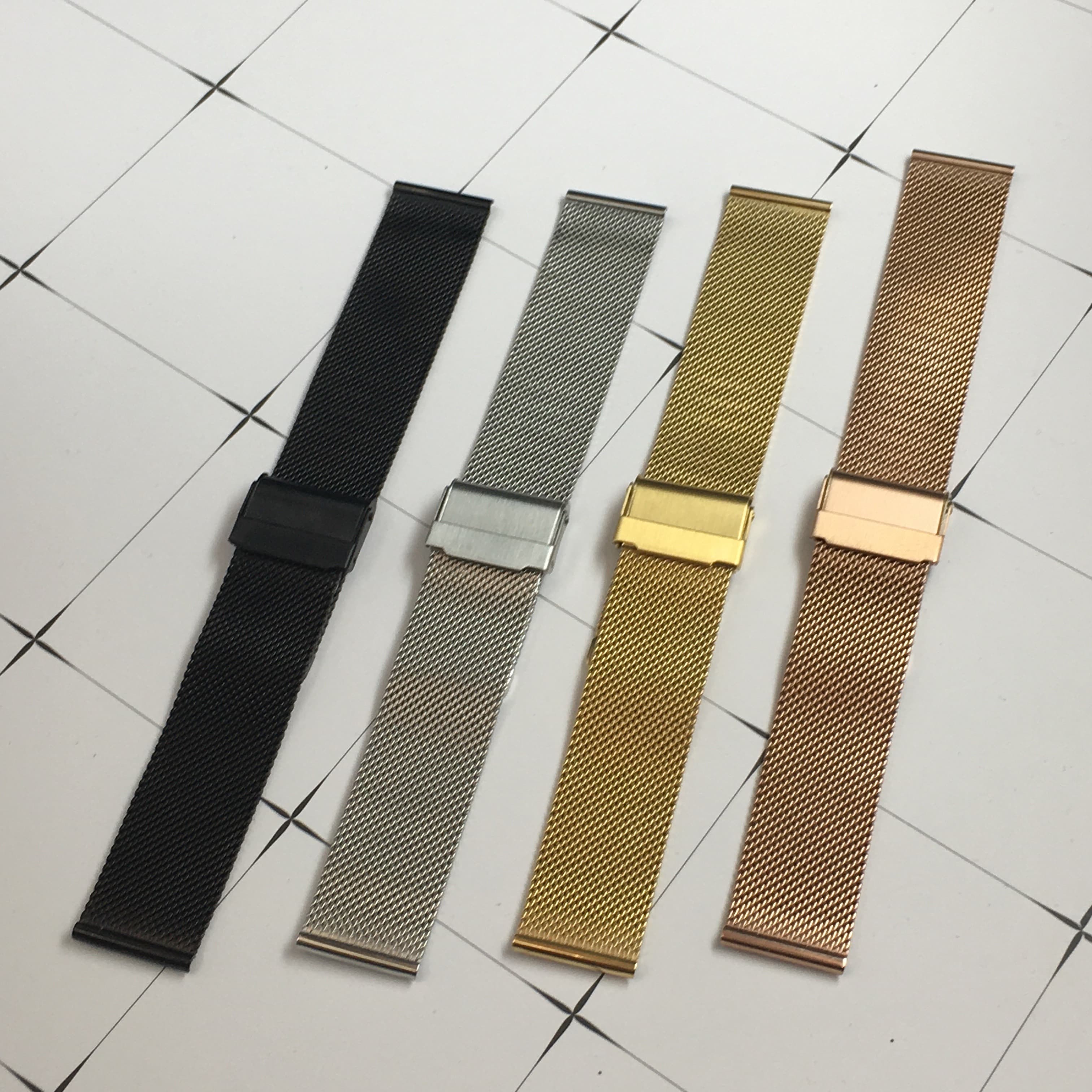 Dây NIBOSI Lưới Khóa Gài Tặng Chốt và Dụng cụ Bạc 20mm
