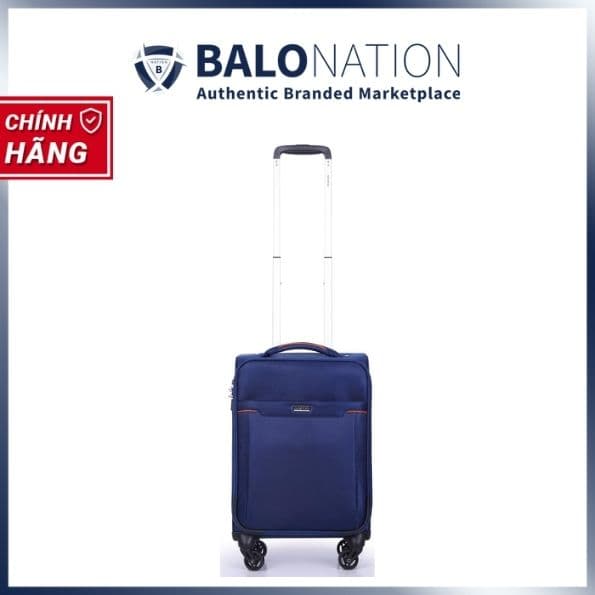 Vali Kéo Vải Du Lịch SAKOS STARLINE 4.5 Size XS 18inch Xách Tay Cabin Khóa TSA Chống Thấm Trượt Nước Xanh Navy