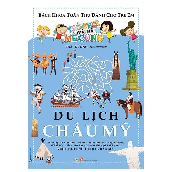 Sách Trò Chơi giải Mã Mê Cung Du Lịch Châu Mỹ