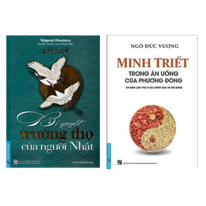 Combo Bí Quyết Trường Thọ của Người Nhật Minh Triết Trong Ăn Uống Của Phương Đông Tái Bản