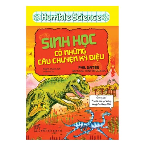 Sách Horrible Science Sinh Học Có Những Câu Chuyện Kỳ Diệu Tái Bản