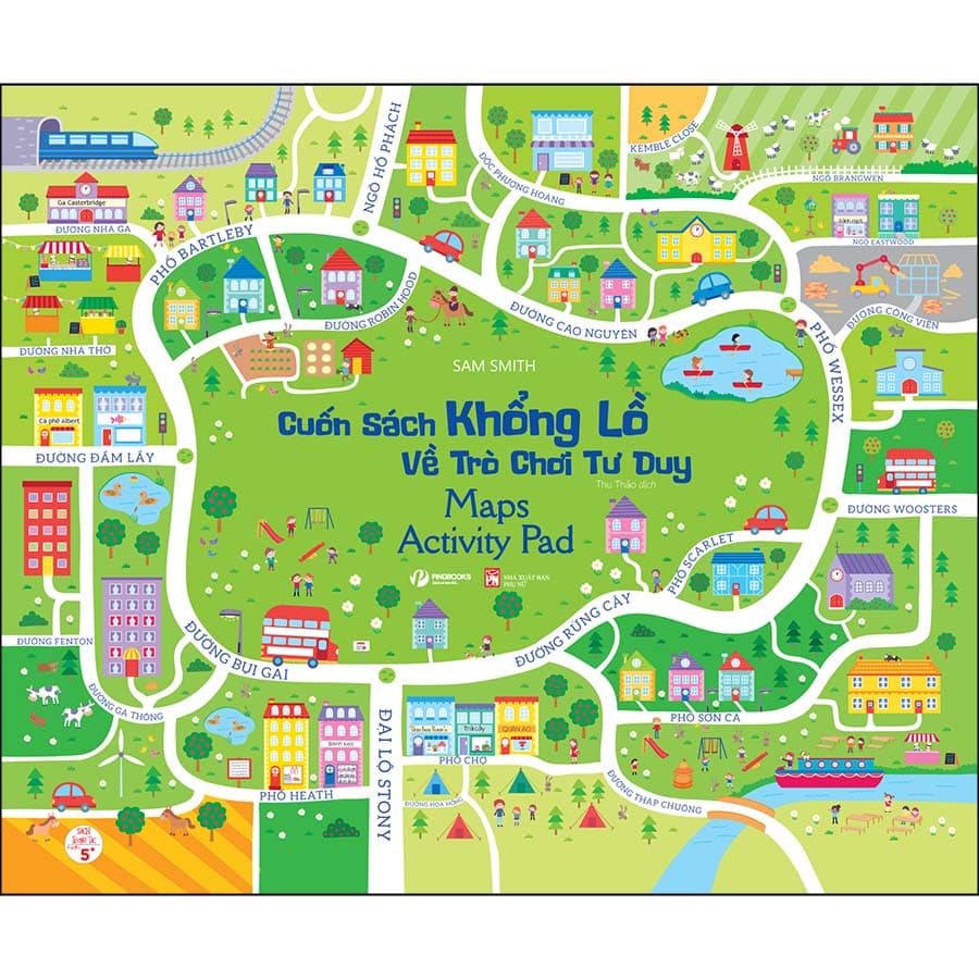 Cuốn Sách Khổng Lồ Về Trò Chơi Tư Duy Maps Activity Pad