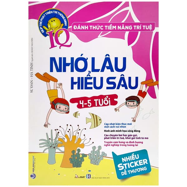 Đánh Thức Tiềm Năng Trí Tuệ Nhớ Lâu Hiểu Sâu 4 5 Tuổi Vanlangbooks