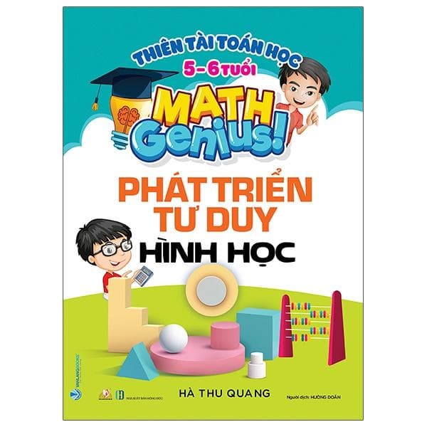 Sách Thiên Tài Toán Học 5 6 Tuổi Phát Triển Tư Duy Hình Học