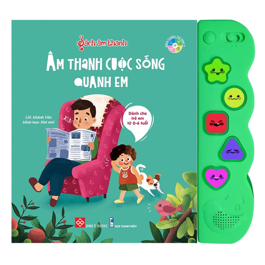 Sách Tương Tác Sách Âm Thanh Âm Thanh Cuộc Sống Quanh Em