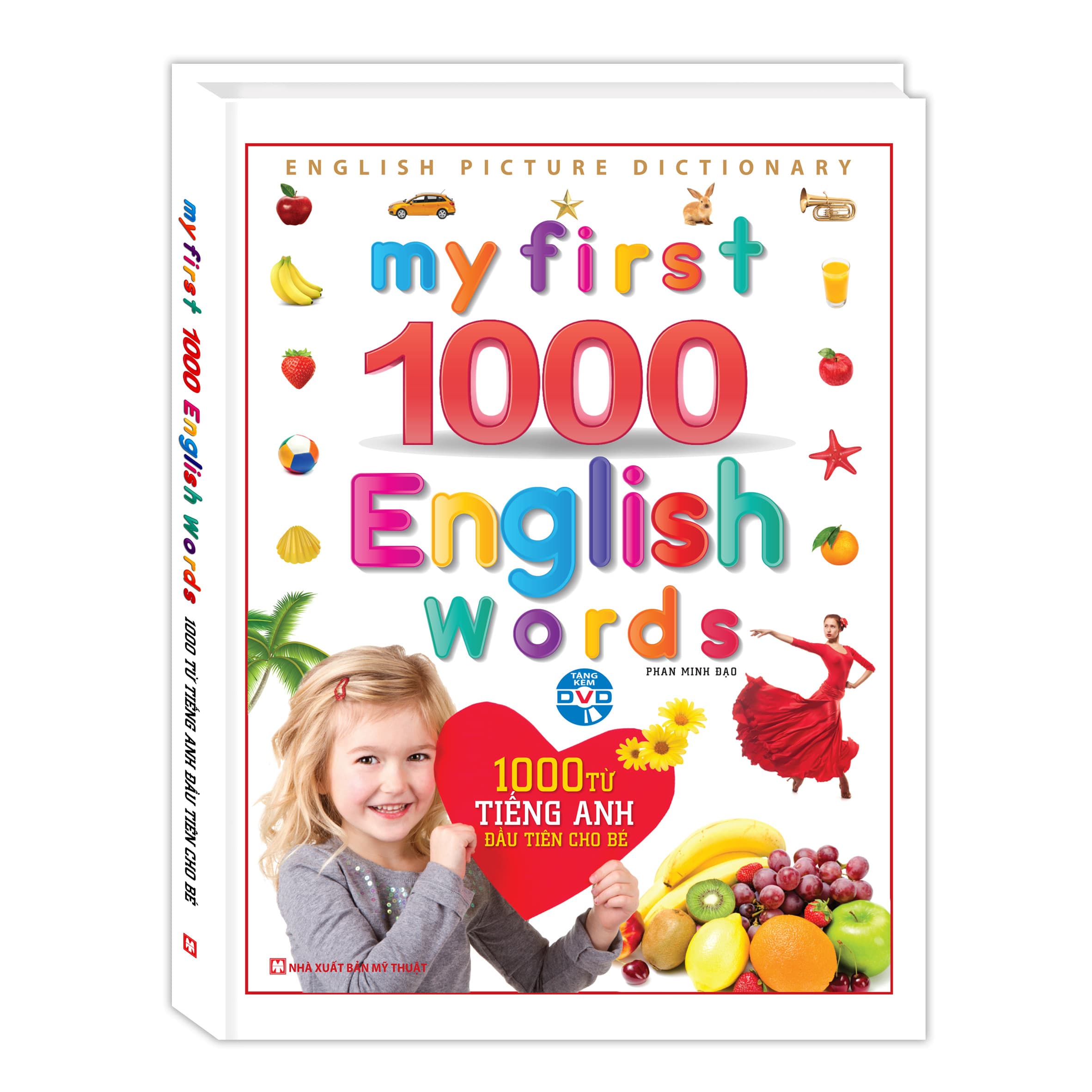 Sách 1000 Từ Tiếng Anh Đầu Tiên Cho Bé Kèm DVD Tái Bản