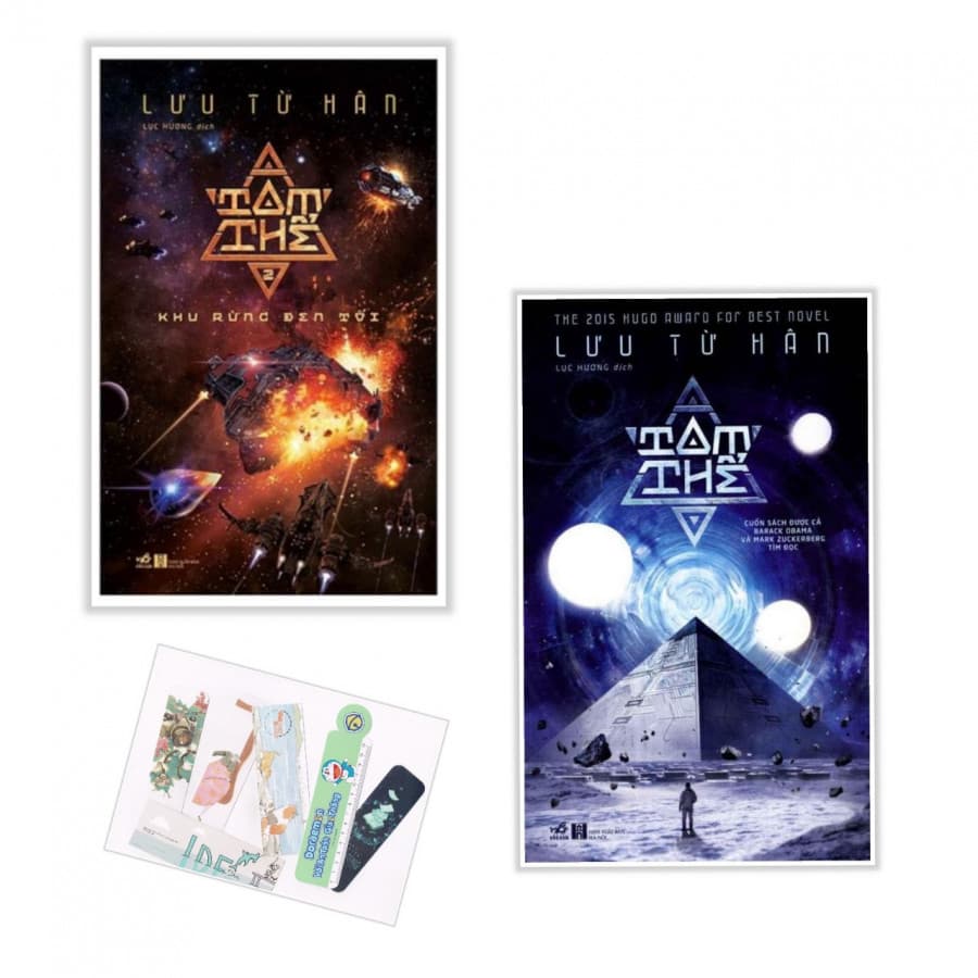 Combo 2 Tập Tam Thể Tập 1 Tam Thể Tập 2 Tặng Kèm Bookmark PD