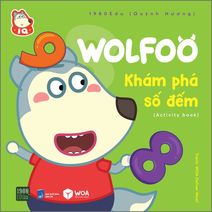 Sách Wolfoo Khám Phá Số Đếm