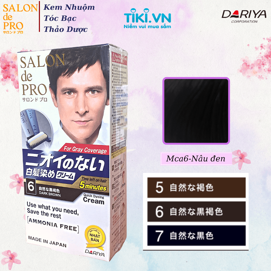 Kem nhuộm tóc Salon de Pro MCa6