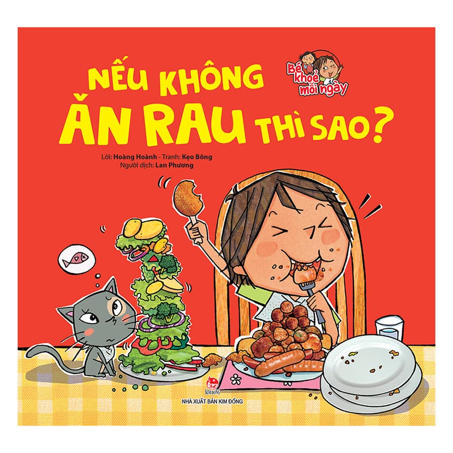 Sách Bé Khoẻ Mỗi Ngày Nếu Không Ăn Rau Thì Sao