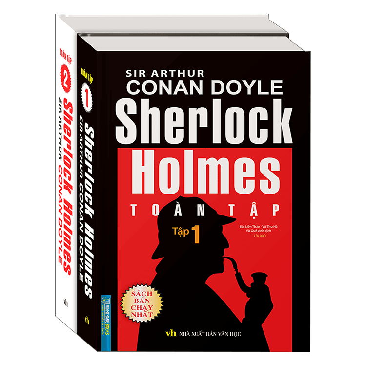 Sách Sherlock Holmes toàn tập 2 tập tái bản