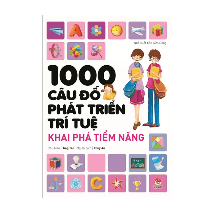 Sách 1000 Câu Đố Phát Triển Trí Tuệ Khai Phá Tiềm Năng