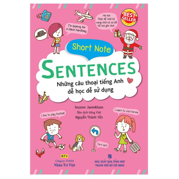 Sách Short Note Sentences Những Câu Thoại Tiếng Anh Dễ Học Dễ Sử Dụng