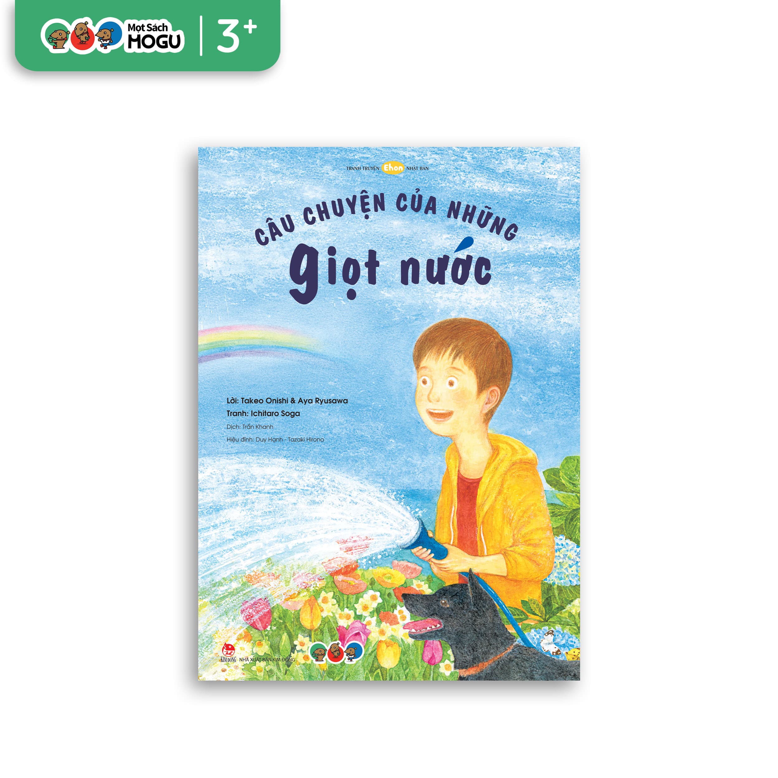 Truyện Ehon bé 3 4 5 tuổi Câu chuyện của những giọt nước