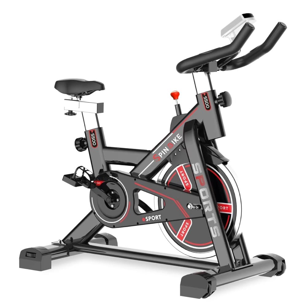 BG Xe đạp tập thể thao đa năng trong nhà SPINING BIKE S500 BLACK mới hàng nhập khẩu