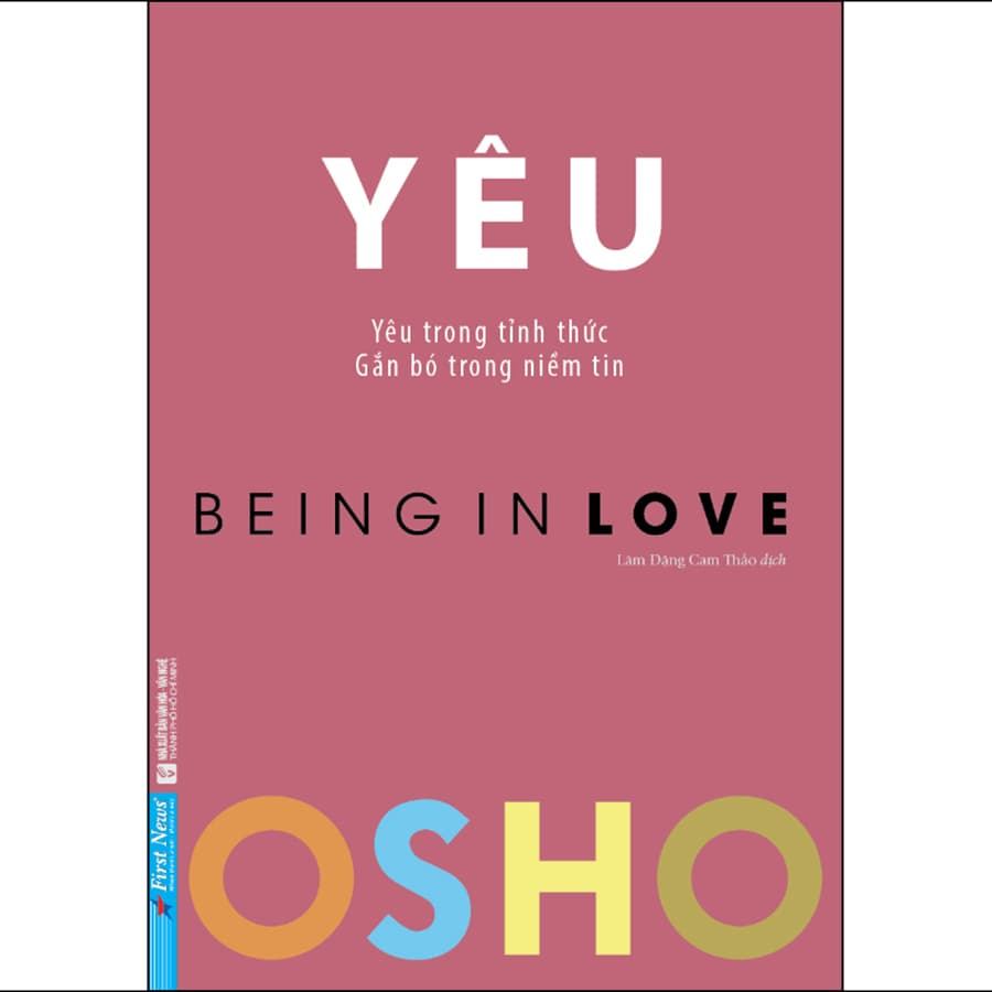 Sách OSHO Yêu Being In Love Yêu Trong Tỉnh Thức