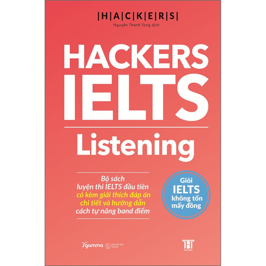 Sách Hackers IELTS Listening Tái bản