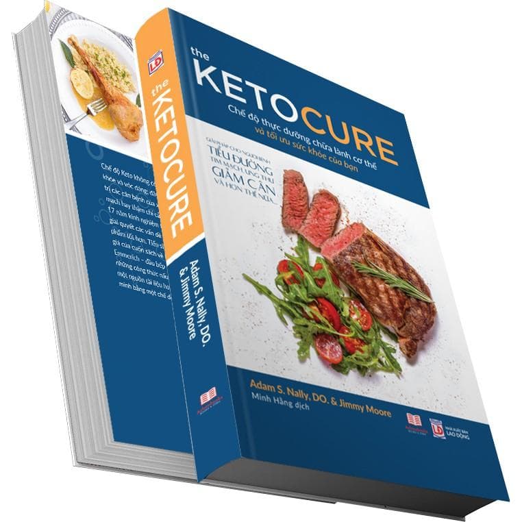Sách The Keto Cure Thực dưỡng đúng cách để có một cơ thể khỏe và đẹp