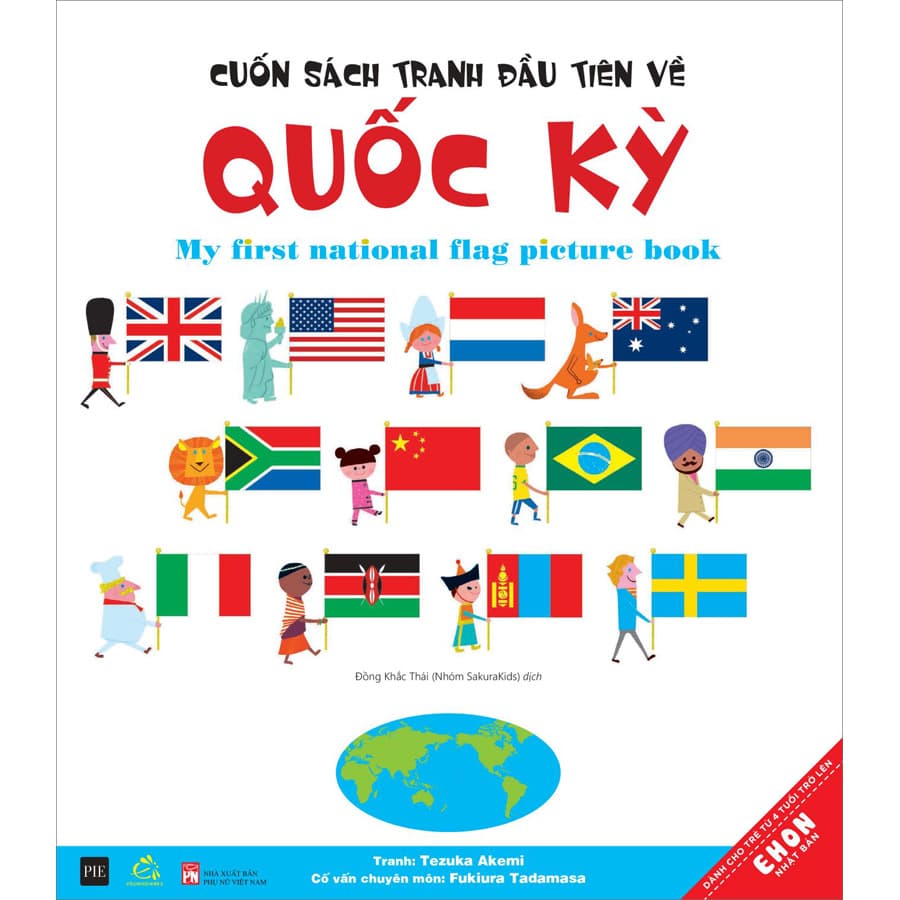 Cuốn Sách Tranh Đầu Tiên Về Quốc Kỳ Ehon Nhật Bản