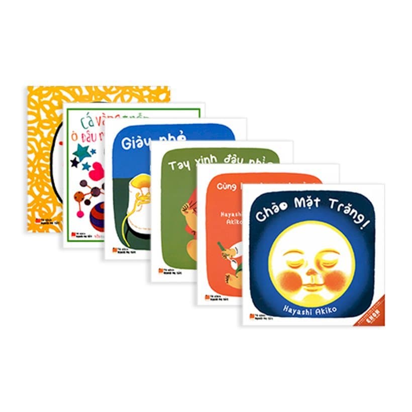 Combo 6 cuốn Ehon nhật bản dành cho trẻ từ 0 3 tuổi