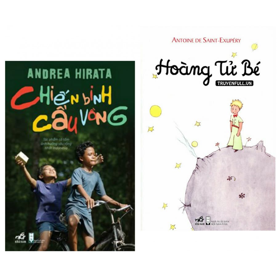 Combo sách văn học hay Chiến binh cầu vồng Hoàng tử bé Combo sách hay có tầm ảnh hưởng sâu rộng Tặng kèm bookmark thiết kế