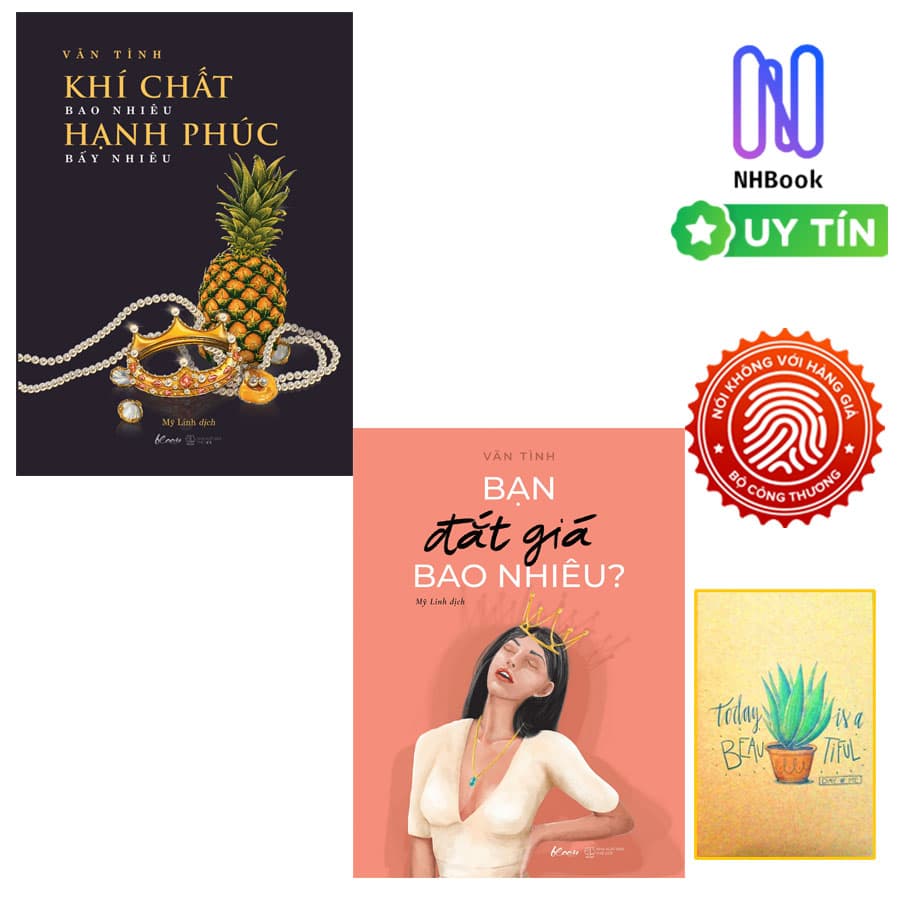 Combo Bạn Đắt Giá Bao Nhiêu Khí Chất Bao Nhiêu Hạnh Phúc Bấy Nhiêu 2 Cuốn