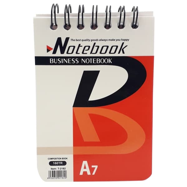 Sổ Lò Xo Business A7 160 Trang Toppoint T 2182 Màu Cam