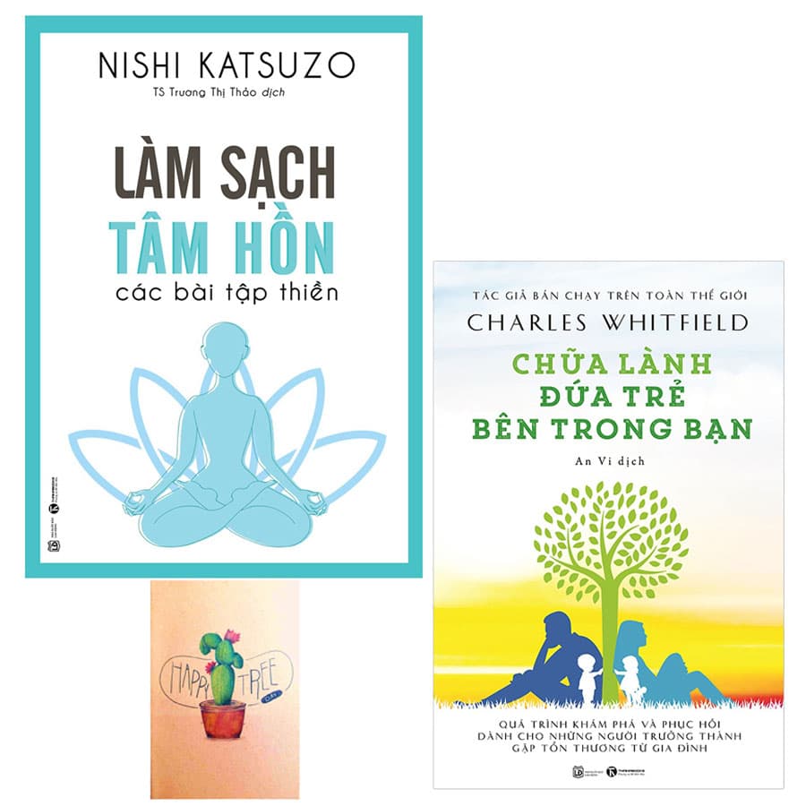 Combo Chữa Lành Đứa Trẻ Bên Trong Bạn và Làm Sạch Tâm Hồn Các Bài Tập Thiền Tặng Kèm Sổ Tay