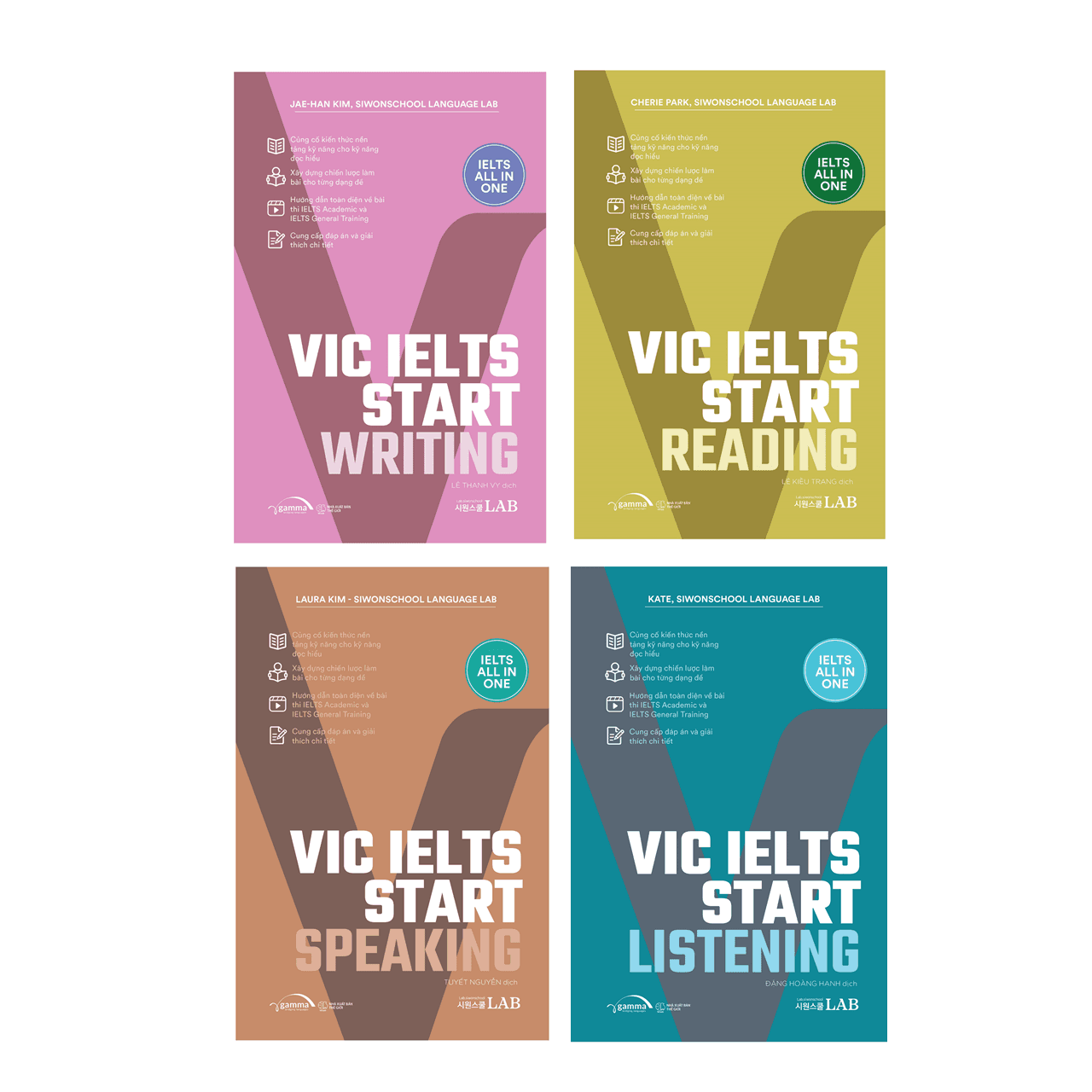 Combo VIC IELTS START IELTS All in One