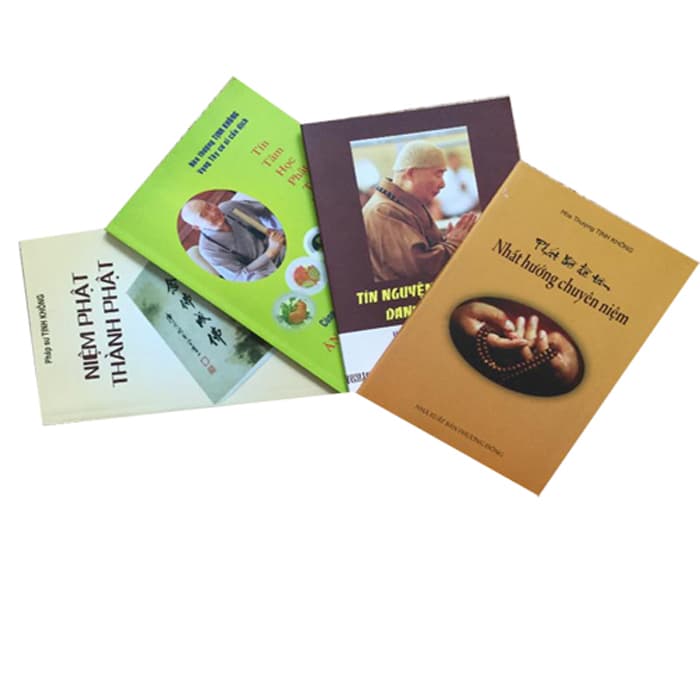 Tịnh Không Pháp ngữ Phát Bồ đề tâm combo 4 cuốn