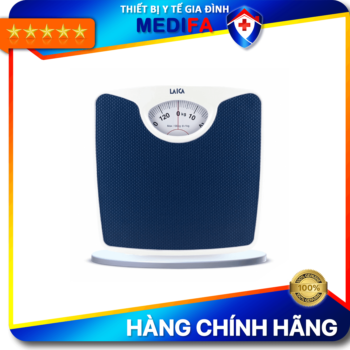 Cân cơ cân chăm sóc sức khỏe Laica PS2018 Cân tối đa 130kg màu ngẫu nhiên