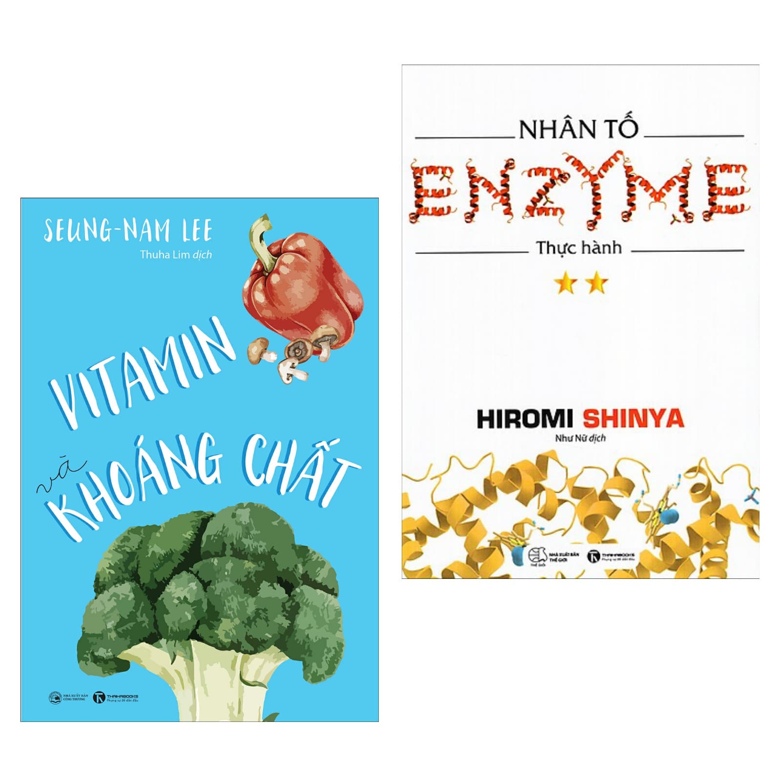 Combo 2 Cuốn Sách Chăm Sóc Sức Khỏe Cho Bạn Vitamin Và Khoáng Chất Nhân Tố Enzyme Thực Hành Tái Bản Những Cuốn Sách Y Học Hay Và Bổ Ích Nhất Tặng Kèm Bookmark Happy Life