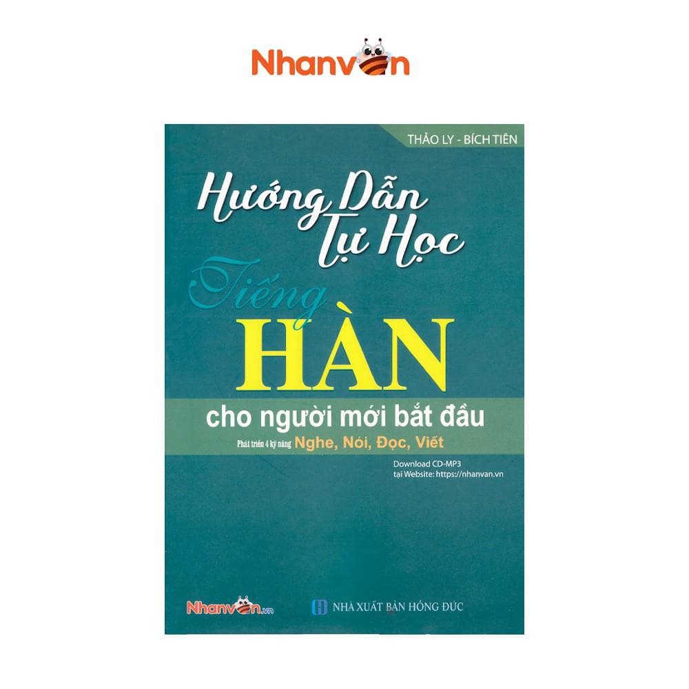 Sách Hướng Dẫn Tự Học Tiếng Hàn Cho Người Mới Bắt Đầu Nhân Văn 8935072954031