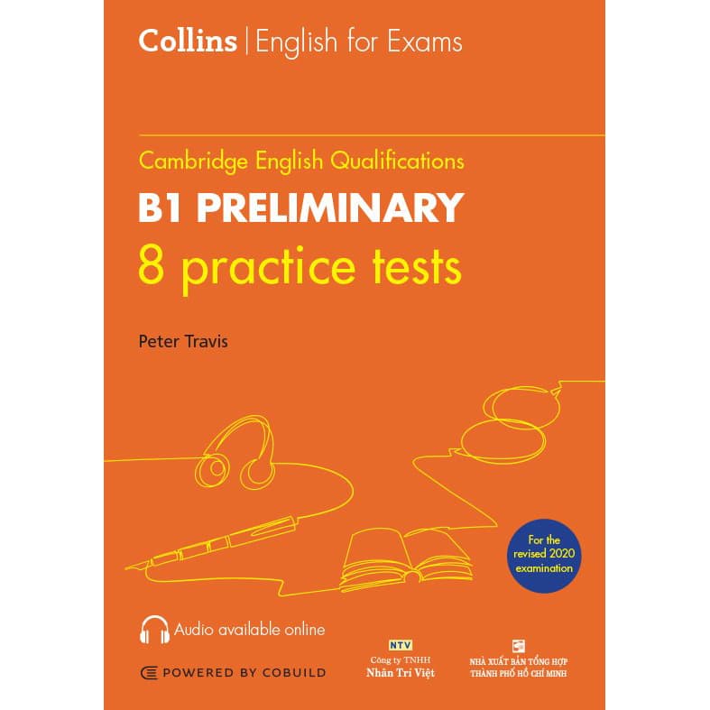 Sách B1 Preliminary 8 practice tests Quét mã MP3 để nghe file